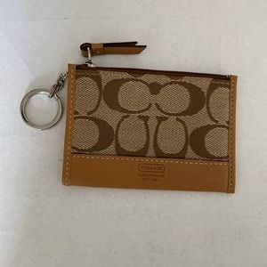 Coach Zip ID case